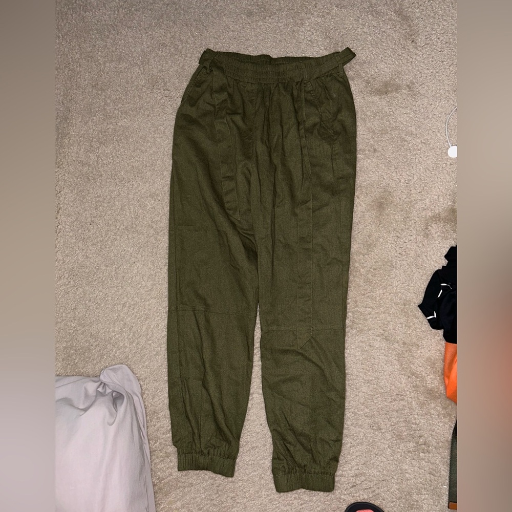Francesca's Collections Olive Green Pants